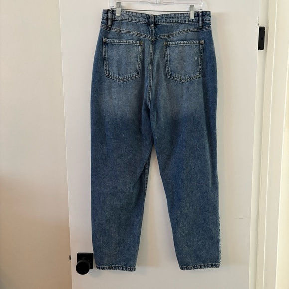 INC High Rise Ripped Mom Jeans - Picture 5 of 11